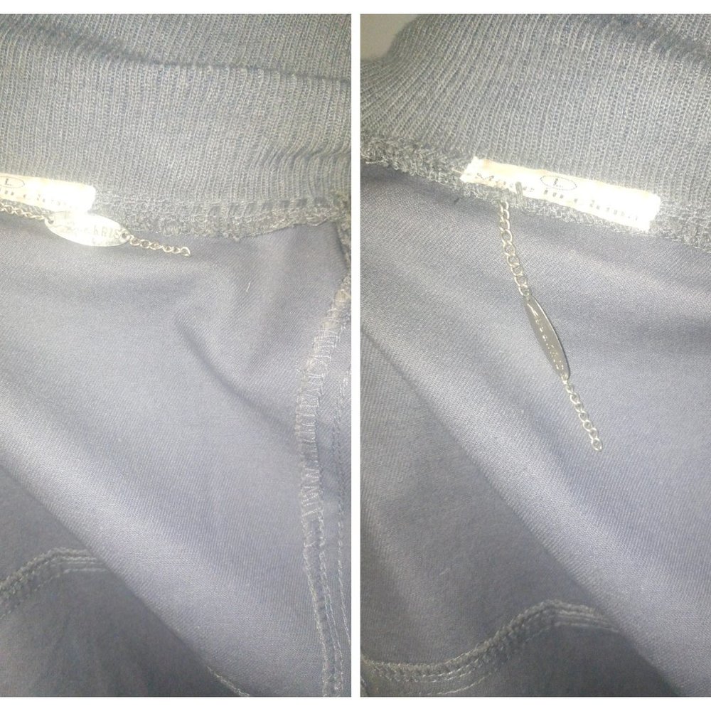 Ali & Kris Convertible Cropped Gray Jacket Sz L - Picture 11 of 15